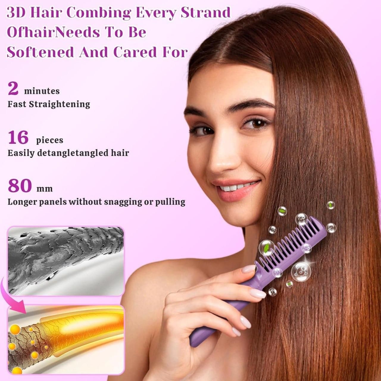 Portable Cordless Mini Hair Straightener