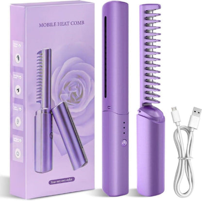 Portable Cordless Mini Hair Straightener