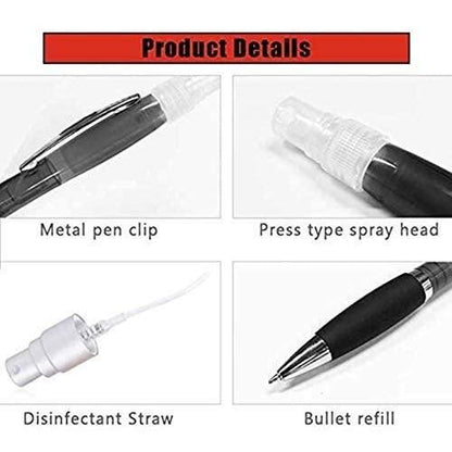 Portable Refillable Disinfectant Spray Pen (Pack of 5)