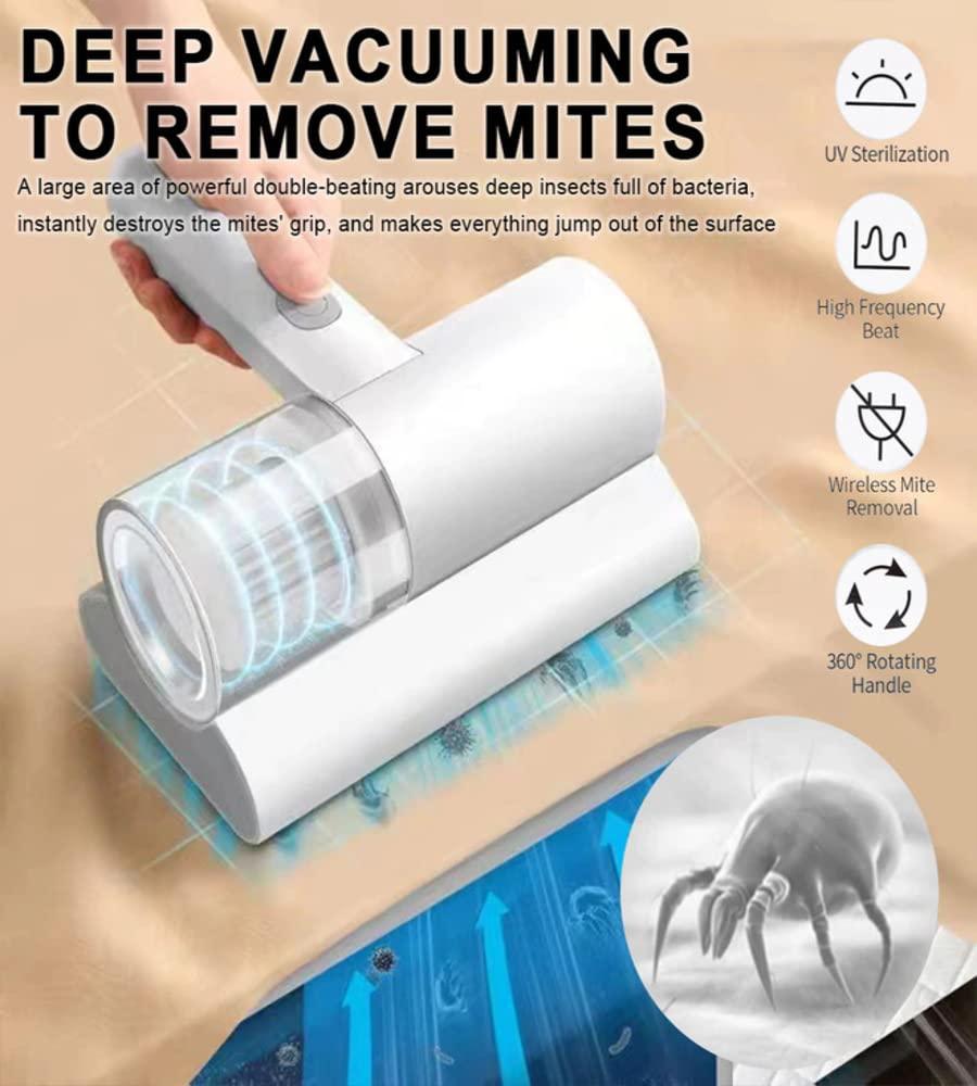 Portable Wireless Handheld Dust Mite Vacuum Cleaner