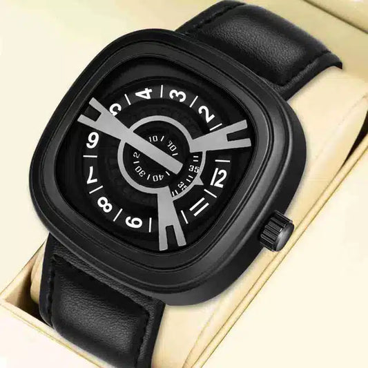 Analog Watch for Men (Black)